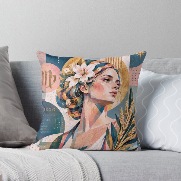 Item preview, Virgo Zodiac Painting – Celestial Maiden Astrology Art designed and sold by GalleryKauffeld.