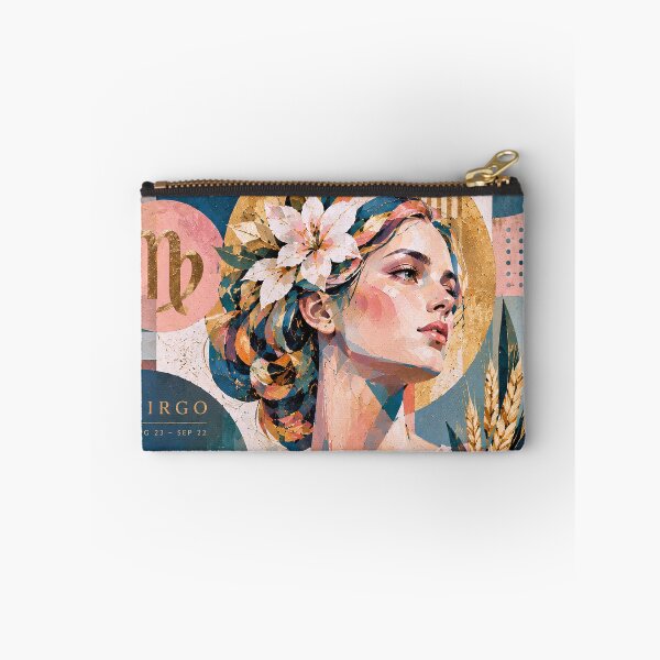 Item preview, Virgo Zodiac Painting – Celestial Maiden Astrology Art designed and sold by GalleryKauffeld.