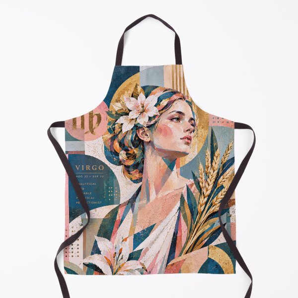 Item preview, Virgo Zodiac Painting – Celestial Maiden Astrology Art designed and sold by GalleryKauffeld.