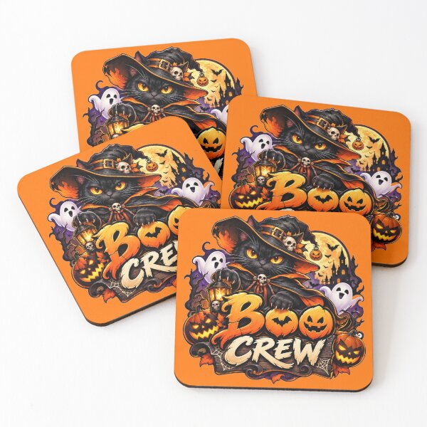 Item preview, Spooky Boo Crew Halloween Cat designed and sold by PixoNest.
