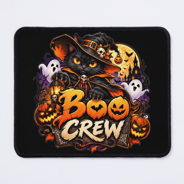 Item preview, Spooky Boo Crew Halloween Cat designed and sold by PixoNest.