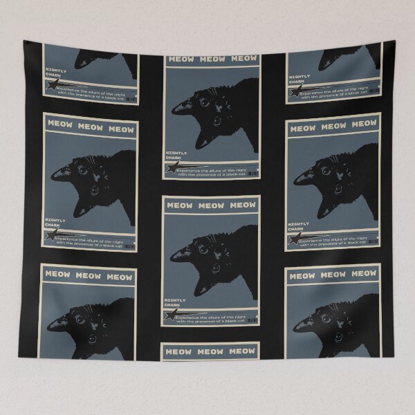Item preview, Night Black Cat designed and sold by Argentiny.