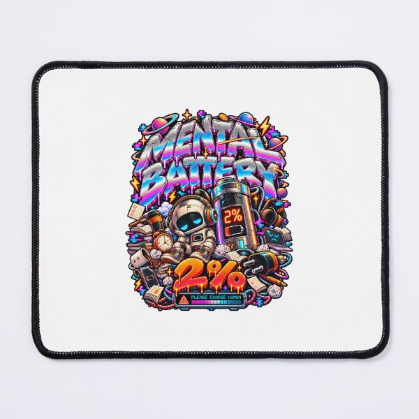Item preview, Mentally Battery 2% – Please Charge Human ?⚡ designed and sold by NarpLTD.