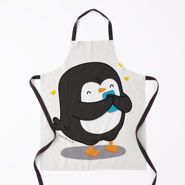 Item preview, Penguin receiving an unexpected sweet message designed and sold by julianamotzko.