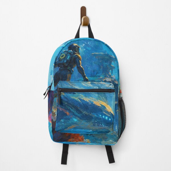 Item preview, Subnautica Inspired Oil Paint designed and sold by FeelTheDrawing.