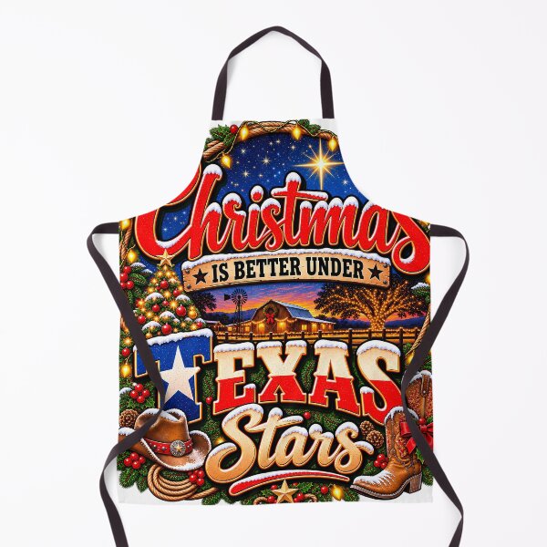Item preview, Christmas Is Better Under Texas Stars Western Ranch Night designed and sold by 198tees.