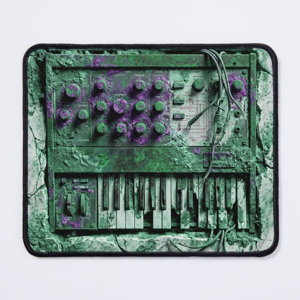 Item preview, Toxic Jade Analog Synth - Amethyst Stone Relic designed and sold by codex antique.