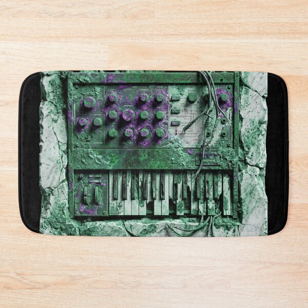 Item preview, Toxic Jade Analog Synth - Amethyst Stone Relic designed and sold by codex antique.