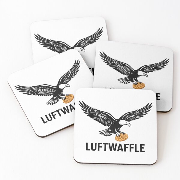 Item preview, Luftwaffle German Air Force World War Two Pun designed and sold by w66aboo.