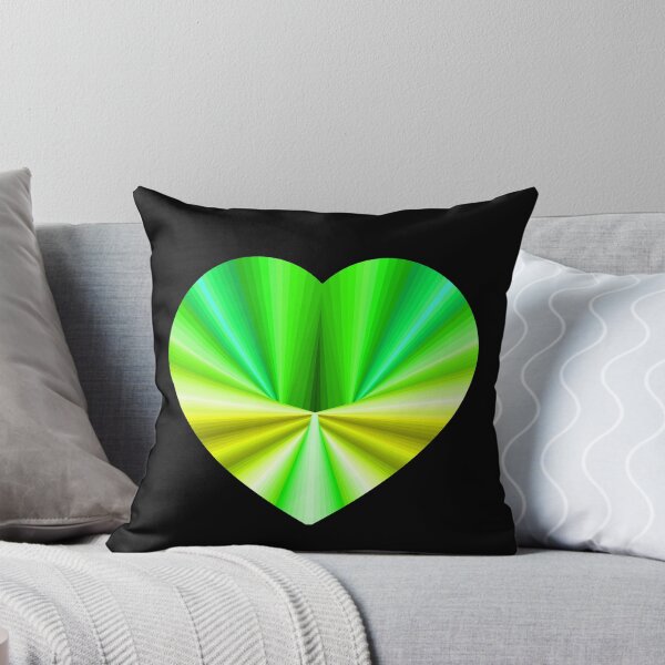 Item preview, Green and Yellow Heart designed and sold by JayMakesTiktok.