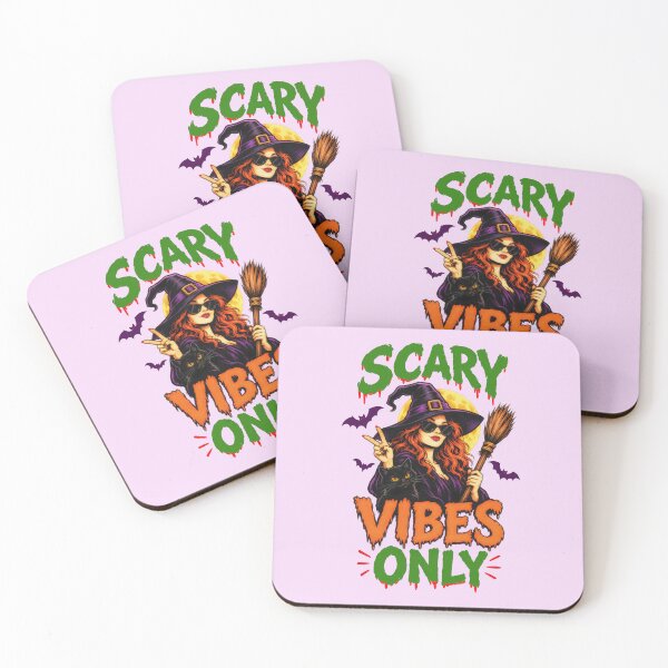 Item preview, SCARY VIBES ONLY HALLOWEEN DESIGN 3 designed and sold by DigitalandPhoto.