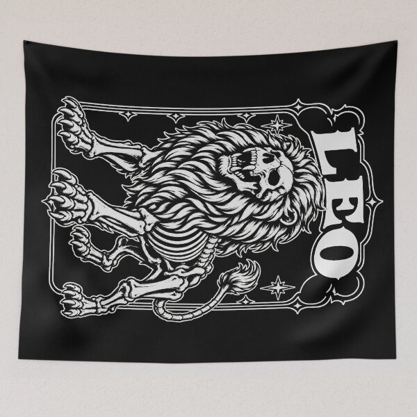 Item preview, Leo Skull Lion Tarot Design designed and sold by SteadyRolling.