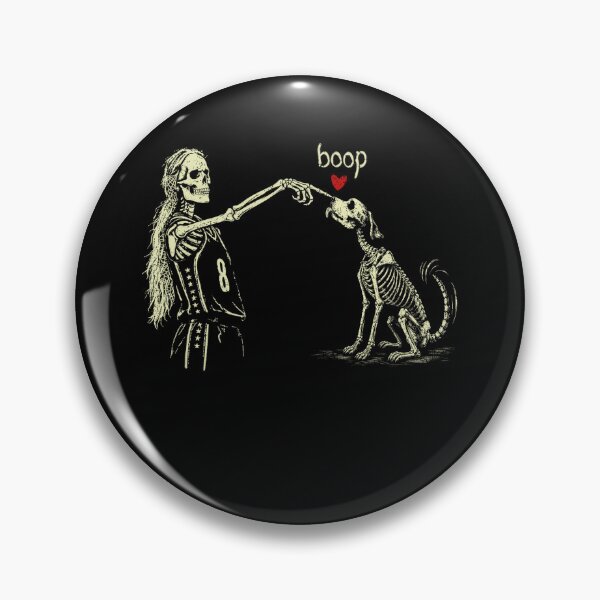 Item preview, Sophie point dog skeleton boop halloween designed and sold by schoolofbullies.