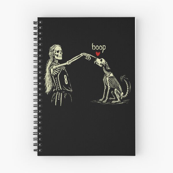 Item preview, Sophie point dog skeleton boop halloween designed and sold by schoolofbullies.