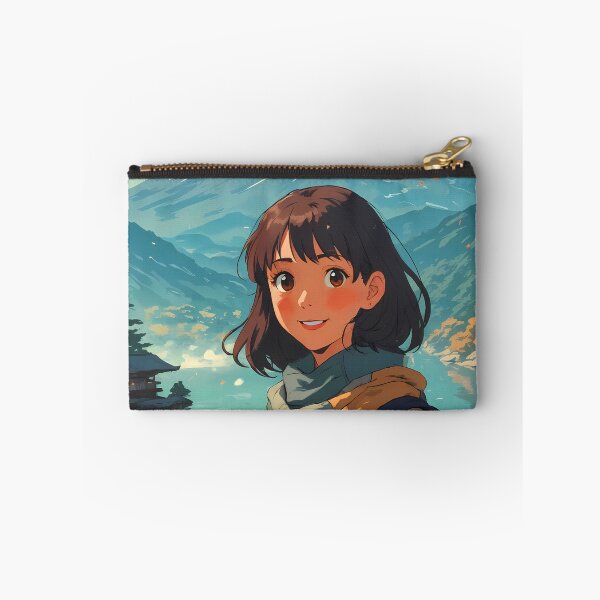 Item preview, Anime Girl at Mount Fuji designed and sold by JacksoonLester.