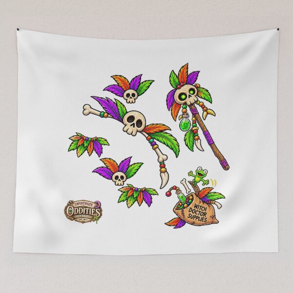 Item preview, ✨ Unfortunate Oddities  - Witch Doctor Supplies designed and sold by WheelieGdArt.