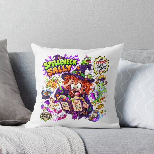 Item preview,  ✨ Unfortunate Oddities  - Spellcheck Sally designed and sold by WheelieGdArt.