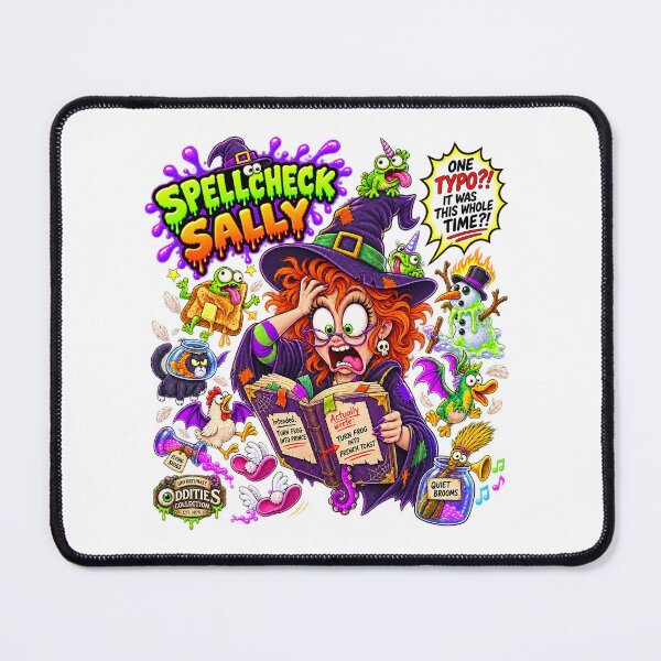 Item preview,  Unfortunate Oddities  - Spellcheck Sally designed and sold by WheelieGdArt.