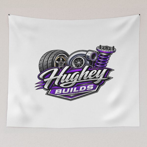 Item preview, Hughey Builds Logo – Automotive Enthusiast Shirt designed and sold by Hughey-Builds.