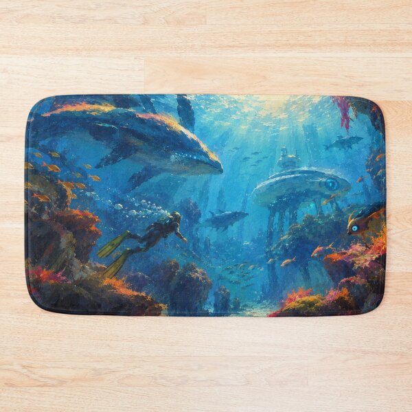 Item preview, Copy of Subnautica Inspired Oil Paint designed and sold by FeelTheDrawing.
