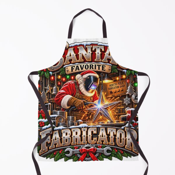 Item preview, Santas Favorite Fabricator Welder Metal Barn Star Christmas designed and sold by 198tees.