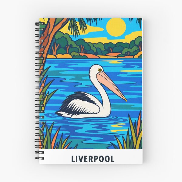 Item preview, Liverpool Chipping Norton Lakes and Pelican designed and sold by Print My Town.