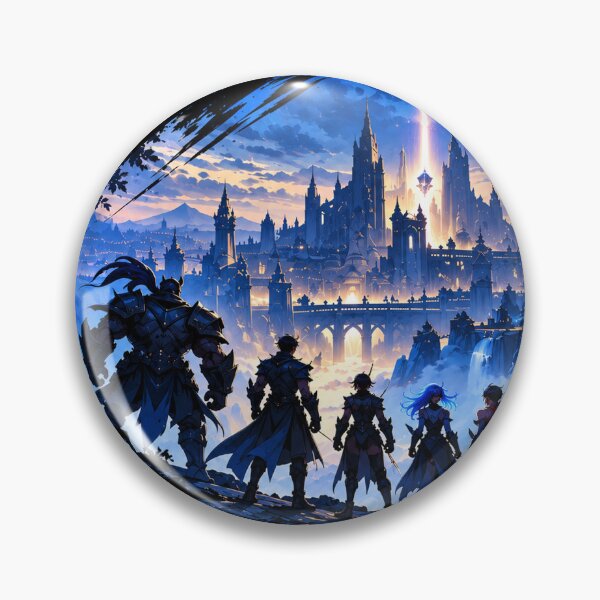 Item preview, League of Legends — Blue & Gold Warrior Gaming Art designed and sold by NBT-NOVA.