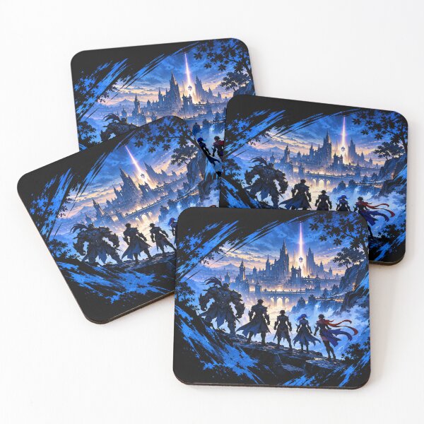 Item preview, League of Legends — Blue & Gold Warrior Gaming Art designed and sold by NBT-NOVA.