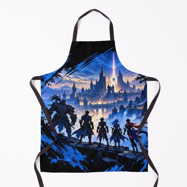 Item preview, League of Legends — Blue & Gold Warrior Gaming Art designed and sold by NBT-NOVA.
