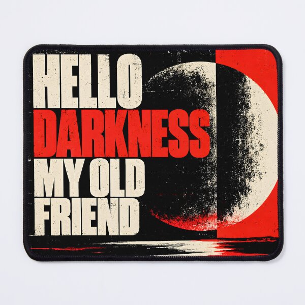 Item preview, Hello Darkness designed and sold by Wanderdreaming.