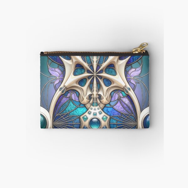 Item preview, Art Nouveau Stained Glass Card Design designed and sold by Frackxion.