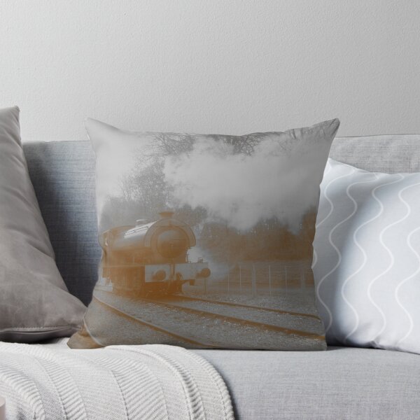 Item preview, Vintage Steam Train on the tracks designed and sold by Am Fear Liath Mòr Designs.