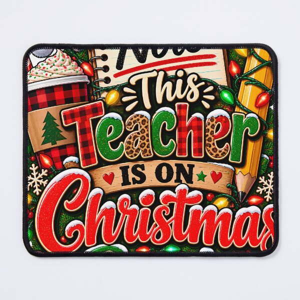 Item preview, Note This Teacher Is On Christmas Break Funny Teacher designed and sold by 198tees.