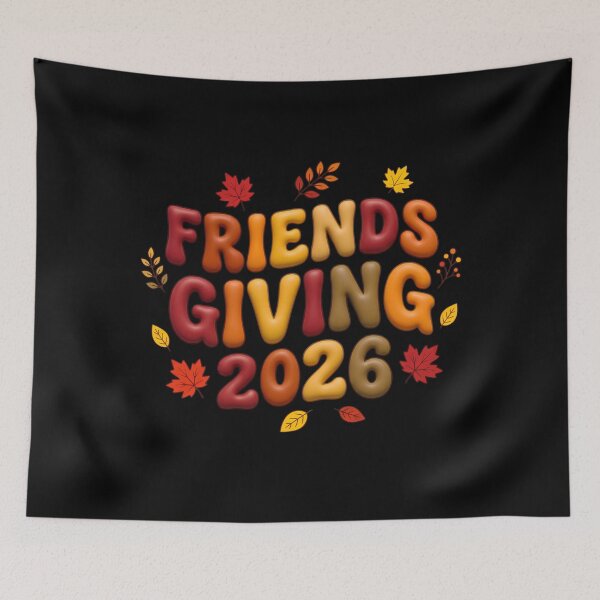 Item preview, Friends Squad Giving 2026 Friendsgiving Holiday Celebration designed and sold by w66aboo.