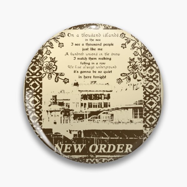 Item preview, New Order Fan Art designed and sold by xBIPOLIAx.