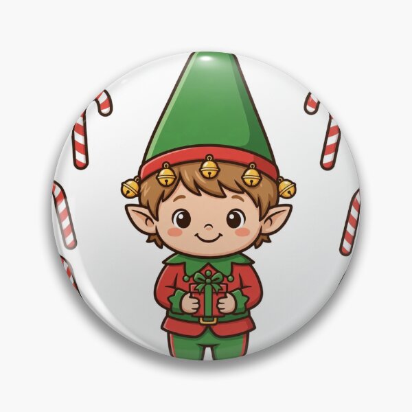 Item preview, Cute Christmas Elf Holiday Gift designed and sold by The Oddball Supply Co..