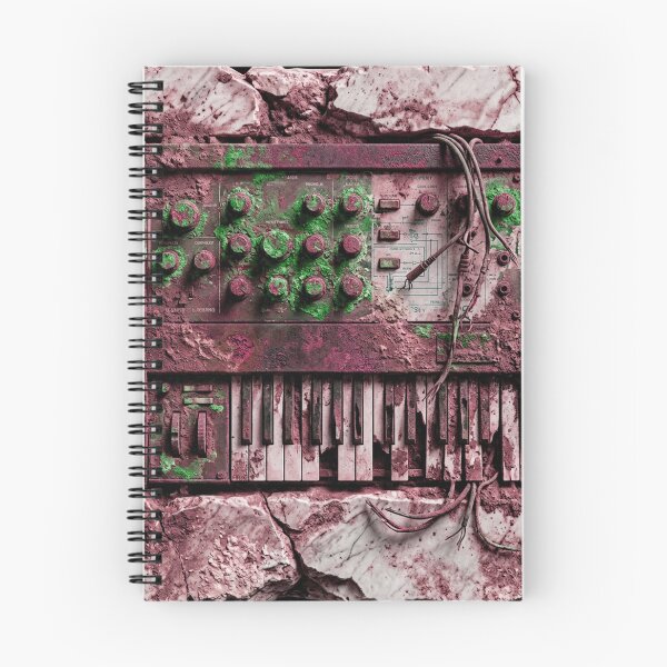 Item preview, Crimson Stone Analog Synth - Neon Flora Relic designed and sold by codex antique.