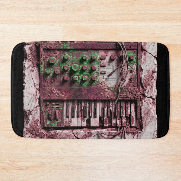 Item preview, Crimson Stone Analog Synth - Neon Flora Relic designed and sold by codex antique.