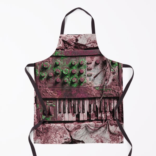 Item preview, Crimson Stone Analog Synth - Neon Flora Relic designed and sold by codex antique.