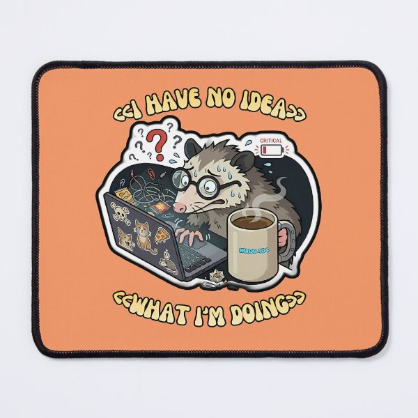 Item preview, No Ideas Just Error 404 designed and sold by ZeroContextArt.