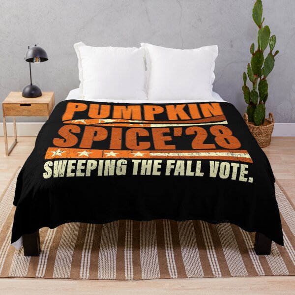 Item preview, Pumpkin Spice 28 Sweeping The Fall Vote Funny designed and sold by watanabeee.