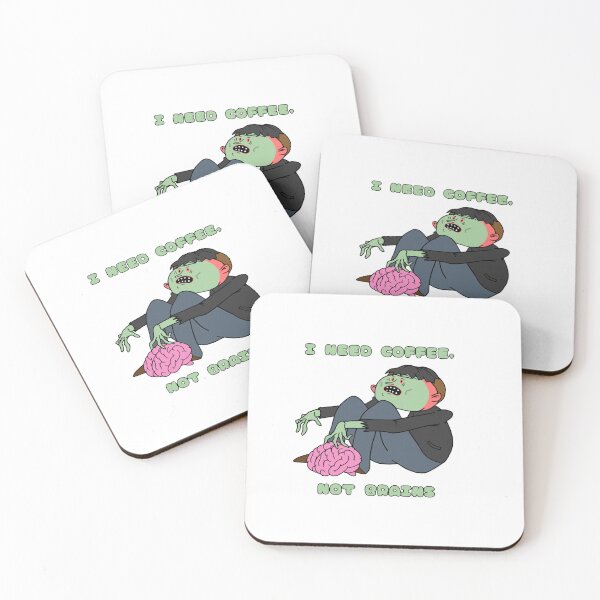 Item preview, Sad Timmy the Zombie | I Need Coffee, Not Brains designed and sold by SadTimmy.