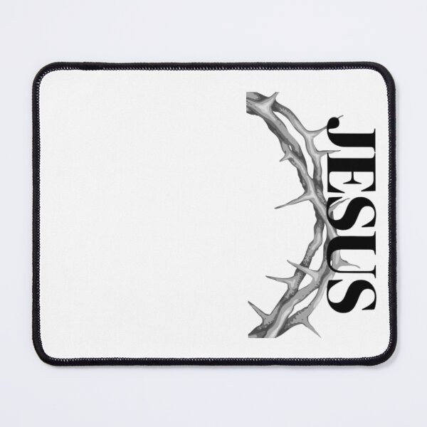 Item preview, Jesus Crown of Thorns Black and White – Minimalist Christian Design designed and sold by EatPrayLive.