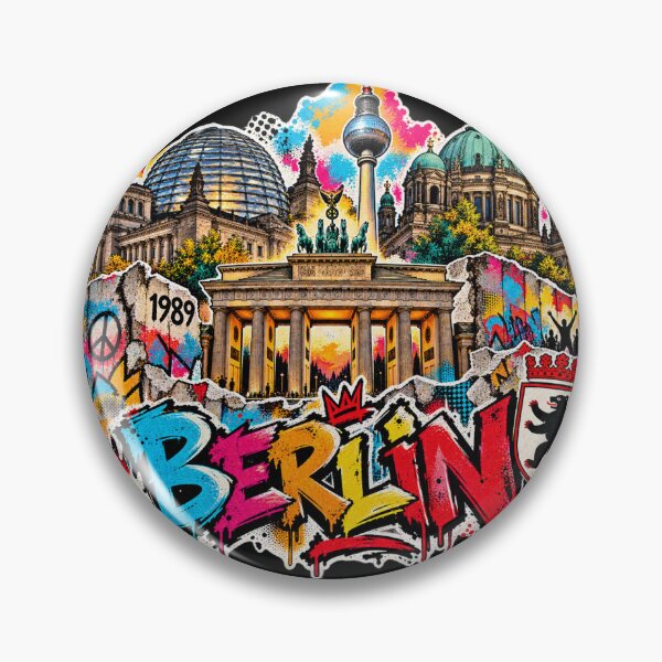 Item preview, Berlin — Urban Color & Historic Spirit designed and sold by URBIVO.
