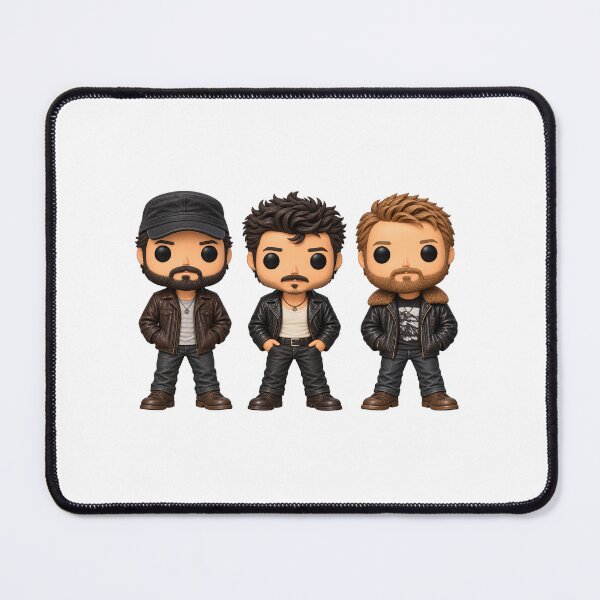 Item preview, Present Day Mumford and Sons Vinyl Figures designed and sold by Ohio Valley Pixels.