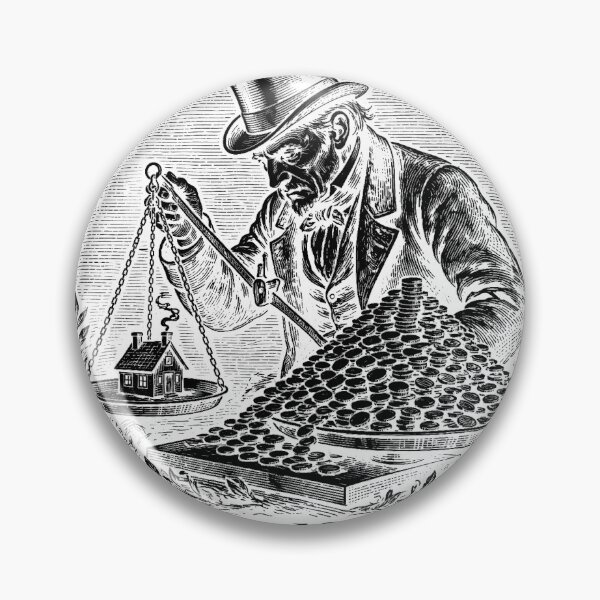 Item preview, Hard Money - Vintage Old Money Engraving designed and sold by The Bull Brew.