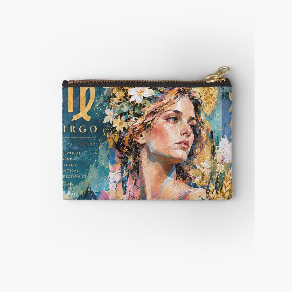 Item preview, Virgo Painting – Mystical Zodiac Goddess and Stars designed and sold by GalleryKauffeld.