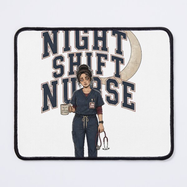 Item preview, Night Shift Skeleton Nurse Spooky Hospital Worker designed and sold by LiviuGligoros.