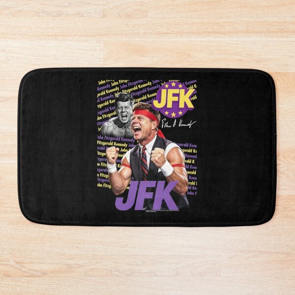 Item preview, JFK President John F. Kennedy bootleg 90's wrestling lifting designed and sold by Captain-Jackson.
