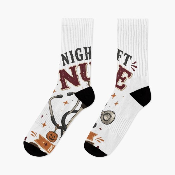Item preview, Night Shift Nurse Needs Coffee Spooky Hospital designed and sold by LiviuGligoros.
